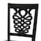 Baxton Studio Liese Modern and Contemporary Transitional Dark Brown Finished Wood 5-Piece Dining Set 177-11381-10892-Zoro - alternate 2